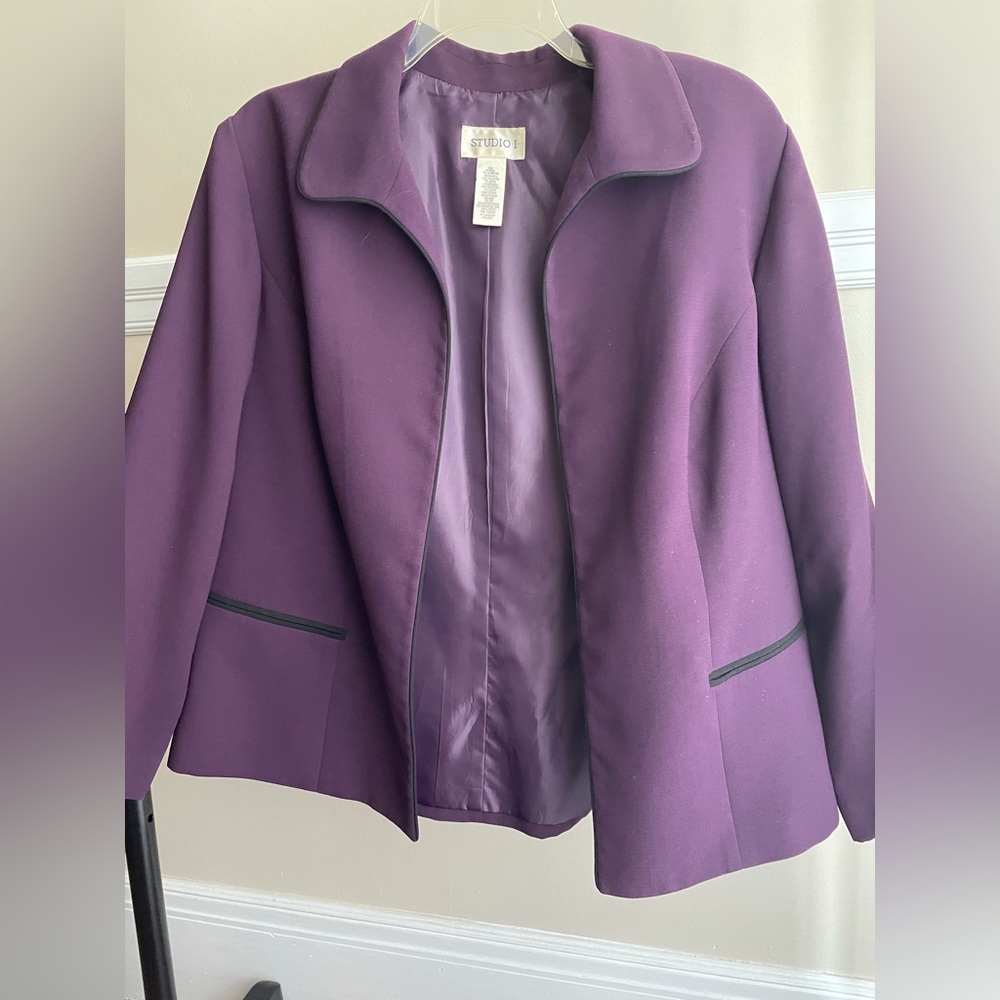 Purple Blazer Jacket